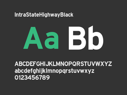 IntraStateHighwayBlack