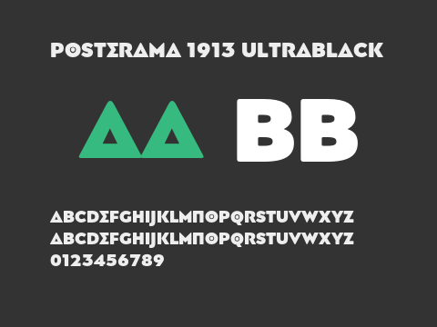 Posterama 1913 UltraBlack