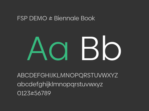 FSP DEMO - Biennale Book