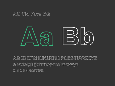 AG Old Face BQ