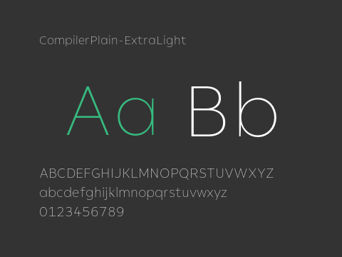 CompilerPlain-ExtraLight