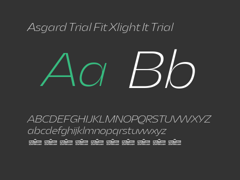 Asgard Trial Fit Xlight It Trial