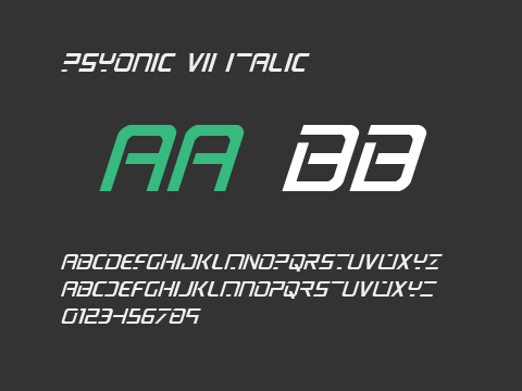 PsYonic VII Italic