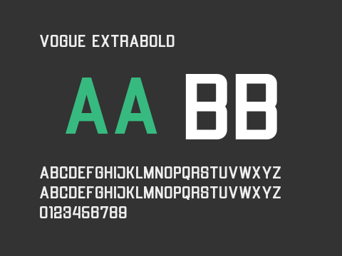 Vogue ExtraBold