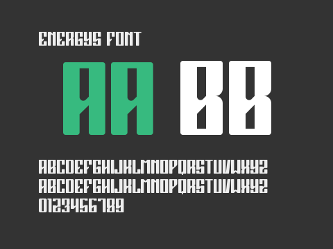 Energys Font