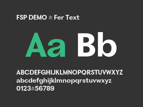 FSP DEMO - Fer Text