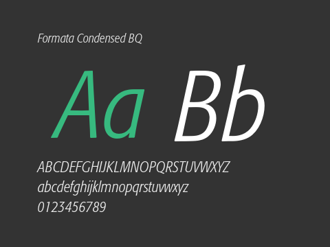 Formata Condensed BQ