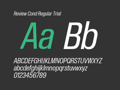 Review Cond Regular Trial