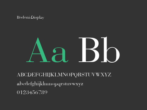 Bodoni-Display