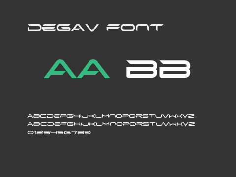 Degav Font