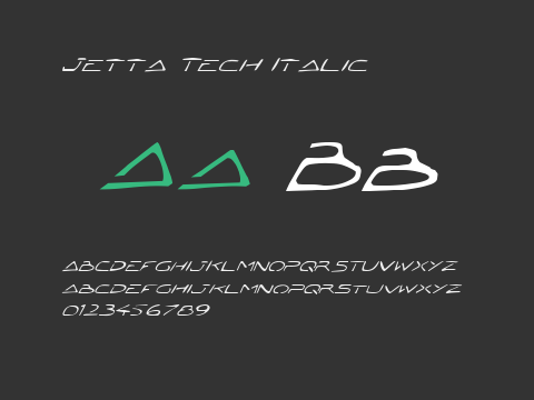 Jetta Tech Italic