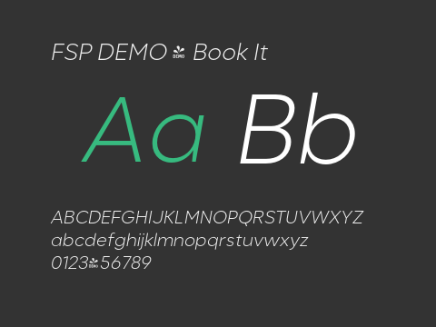 FSP DEMO - Book It