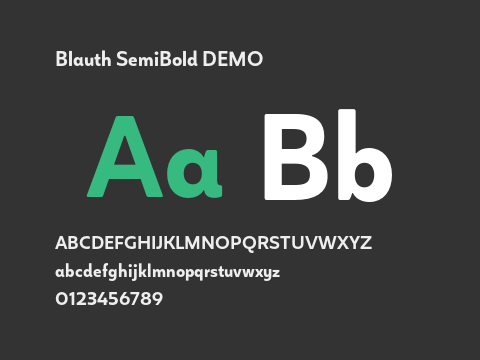 Blauth SemiBold DEMO