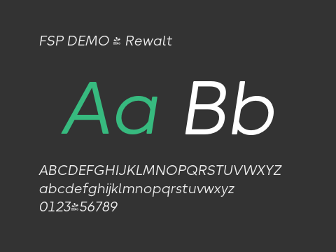 FSP DEMO - Rewalt