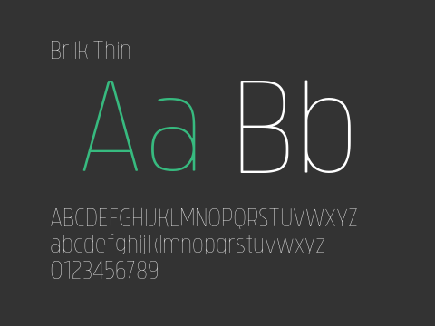 Brilk Thin