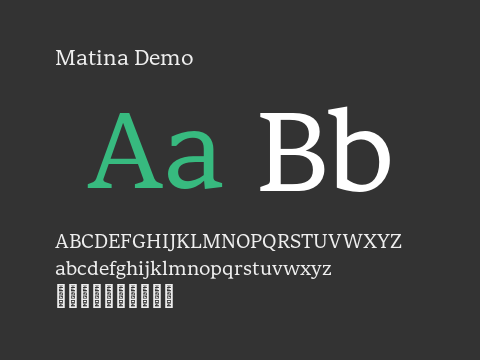 Matina Demo