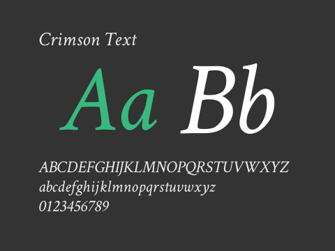 Crimson Text