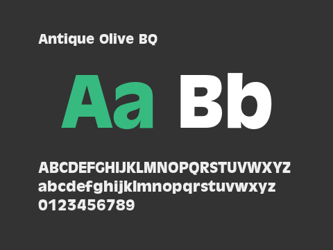 Antique Olive BQ