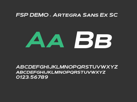 FSP DEMO - Artegra Sans Ex SC