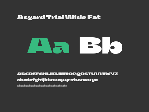 Asgard Trial Wide Fat