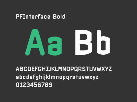 PFInterface Bold