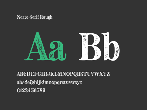 Neato Serif Rough