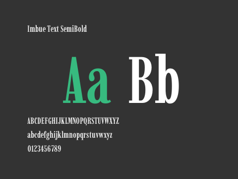 Imbue Text SemiBold