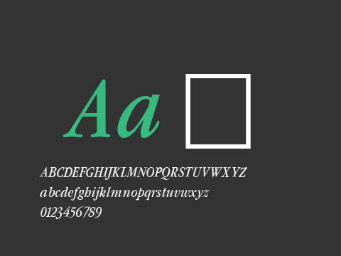 Garamond Condensed