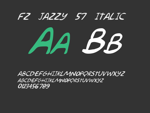 FZ JAZZY 57 ITALIC