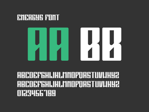 Energys Font