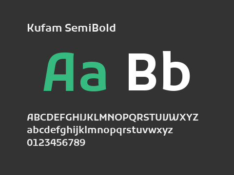 Kufam SemiBold