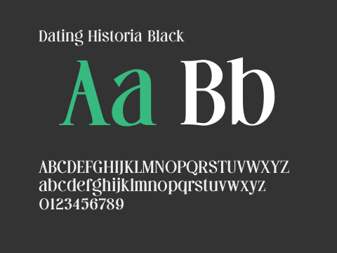 Dating Historia Black