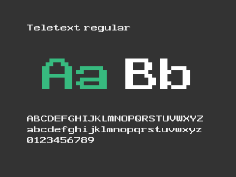 Teletext regular