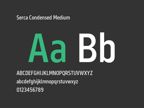 Serca Condensed Medium