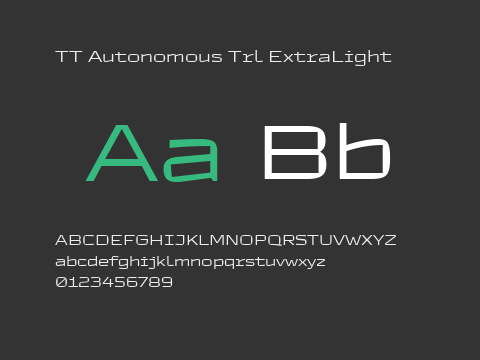 TT Autonomous Trl ExtraLight