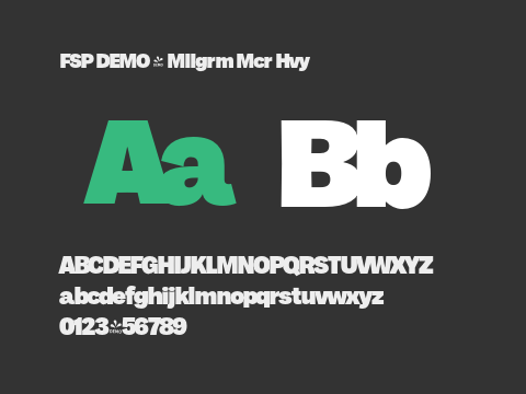 FSP DEMO - Mllgrm Mcr Hvy