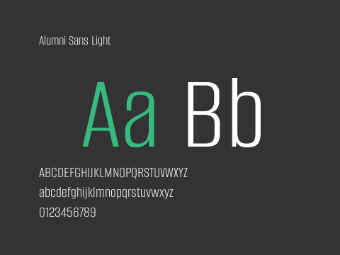 Alumni Sans Light