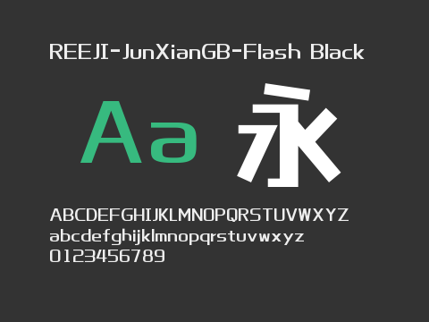 REEJI-JunXianGB-Flash Black