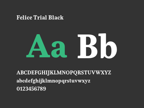 Felice Trial Black