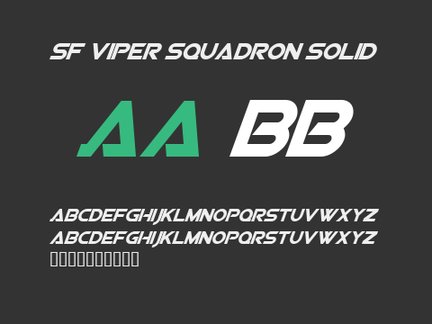 SF Viper Squadron Solid