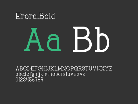 Erora.Bold