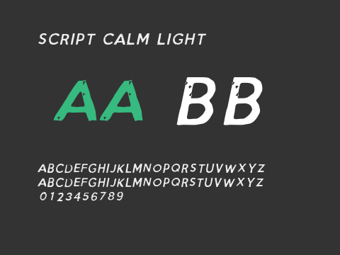 Script Calm Light