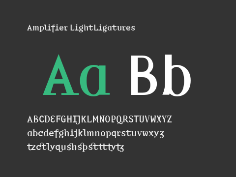 Amplifier LightLigatures