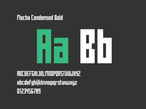 Mecha Condensed Bold