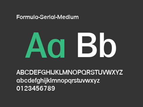 Formula-Serial-Medium