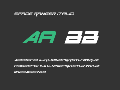 Space Ranger Italic