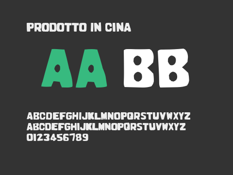 Prodotto In Cina