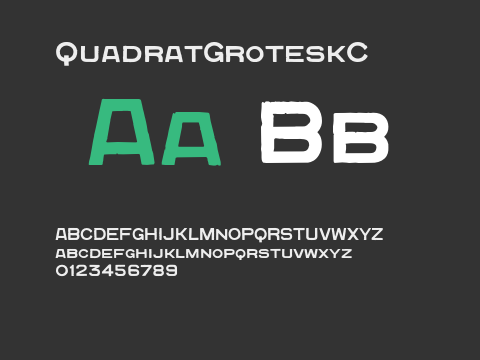 QuadratGroteskC