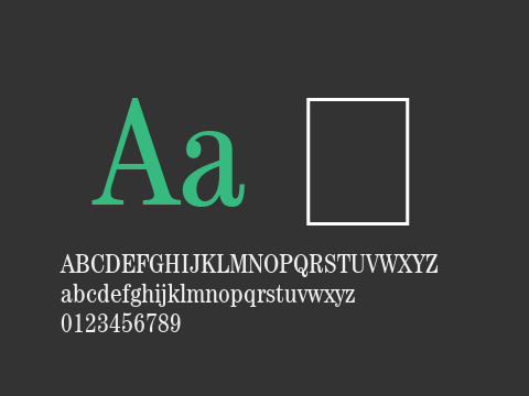 Century Condensed SSi