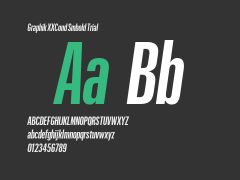 Graphik XXCond Smbold Trial